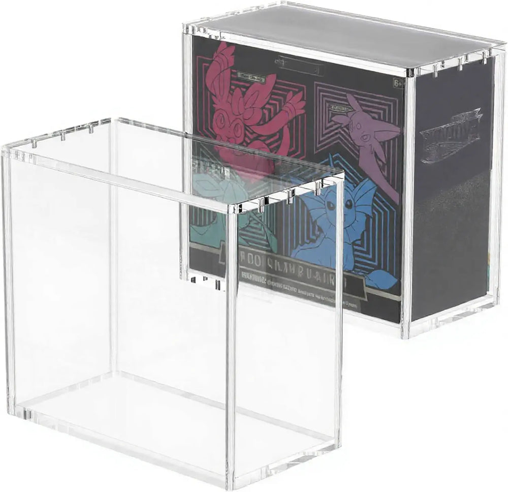 Acrylic Display Case w/ magnetic lid for Elite Trainer Boxes- 5mm Thick Acrylic