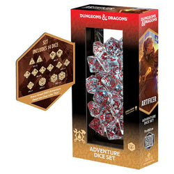 Sirius dice- Adventure Dice Artificer Clear