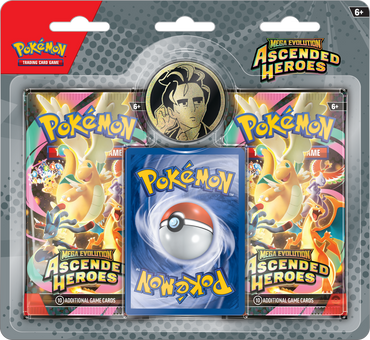 POKEMON- ASCENDED HEROES 2-PACK BLISTER COLLECTION ERIKA/LARRY