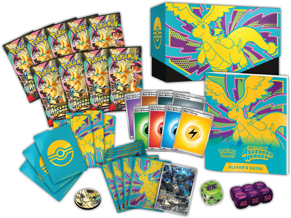 POKEMON- ASCENDED HEROES ELITE TRAINER BOX