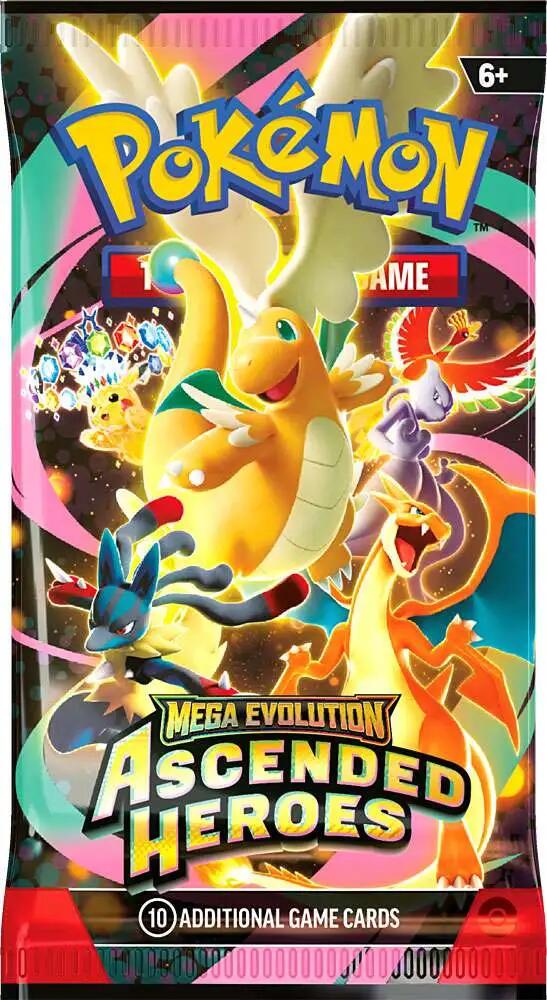 POKEMON- ASCENDED HEROES Booster Pack