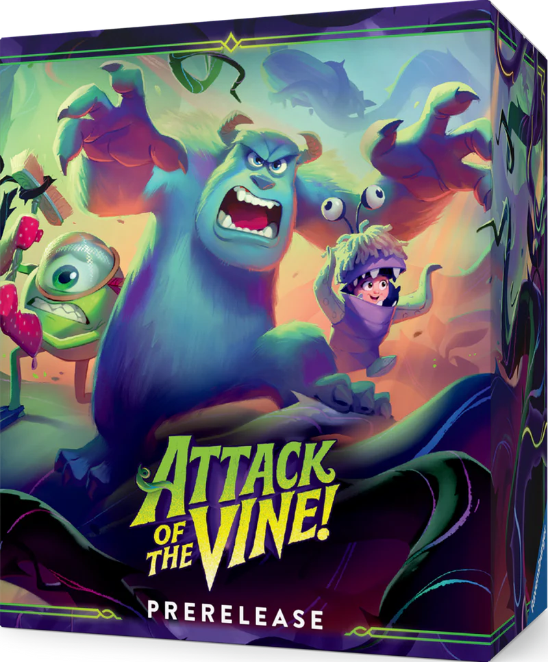 Disney Lorcana- Attack of the Vine!  Prerelease KIt- Prerelease at home