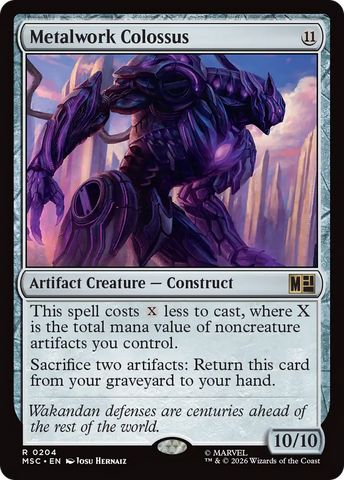 Metalwork Colossus [Marvel Super Heroes Commander]