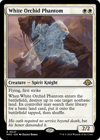 White Orchid Phantom [Modern Horizons 3]