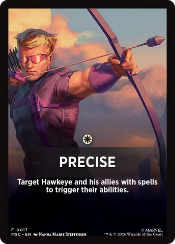 Precise Theme Card [Marvel Super Heroes Commander]