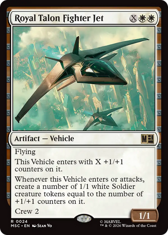 Royal Talon Fighter Jet [Marvel Super Heroes Commander]