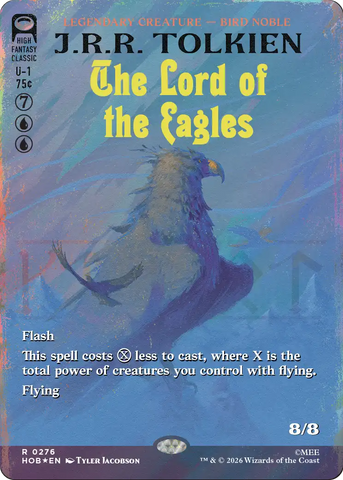 The Lord of the Eagles (Borderless) (Surge Foil) [The Hobbit]