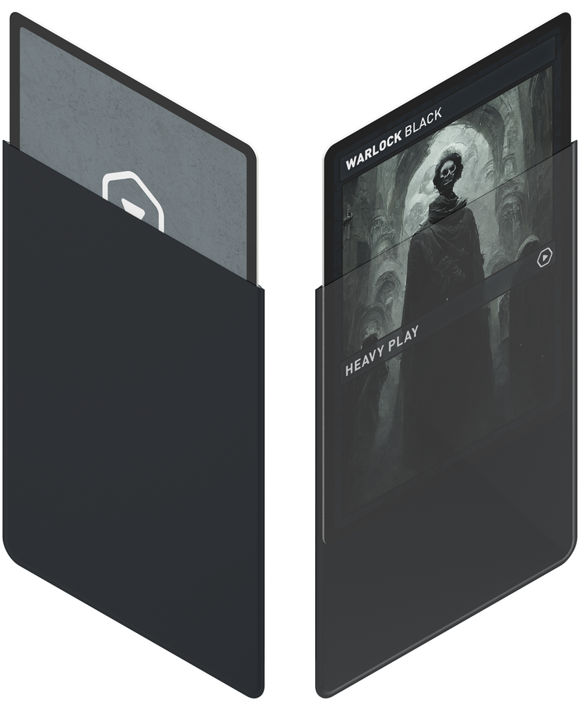 HP- CURV SLEEVES  100 Count (Heavy Curve)