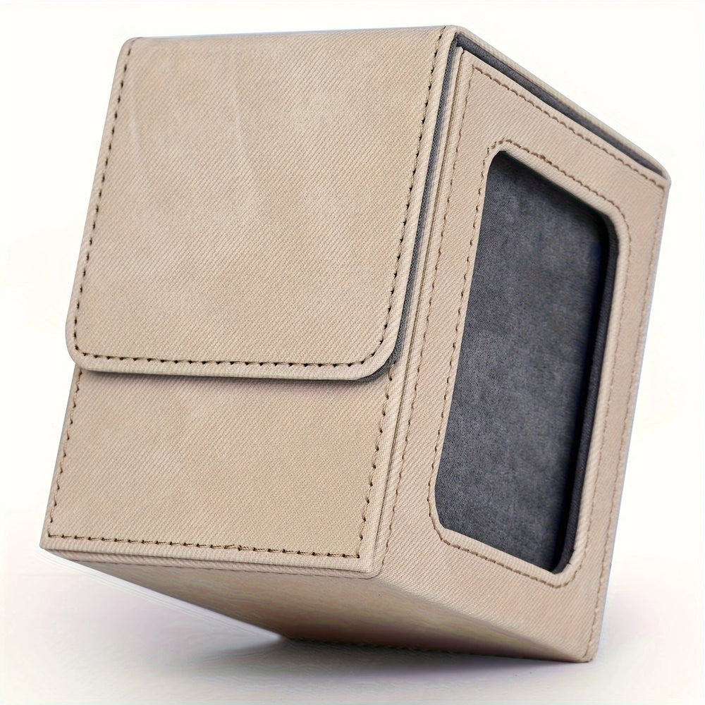 Deck case- Commander deck holder with Window for Commander identity