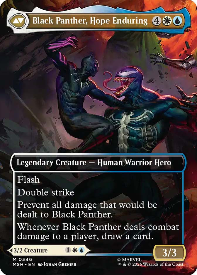 King T'Challa (Borderless) (0346) [Marvel Super Heroes]