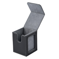 Deck case- Commander deck holder with Window for Commander identity