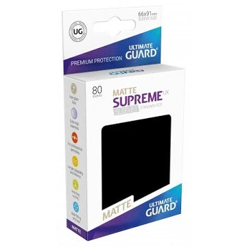 Ultimate Guard- Supreme Sleeves MATTE UX 80 count