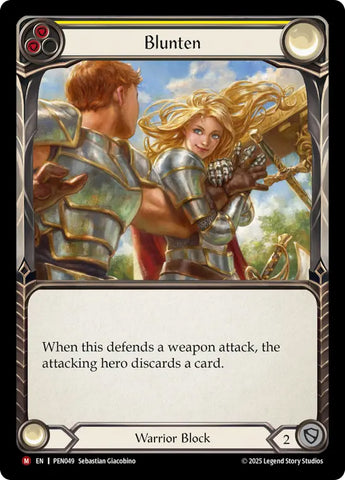 Blunten (Yellow) [PEN049] (Compendium of Rathe)