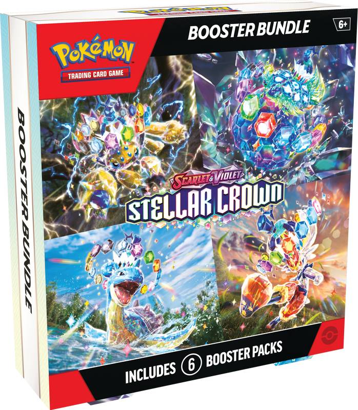 Pokemon- STELLAR CROWN Booster Bundle  6 pack