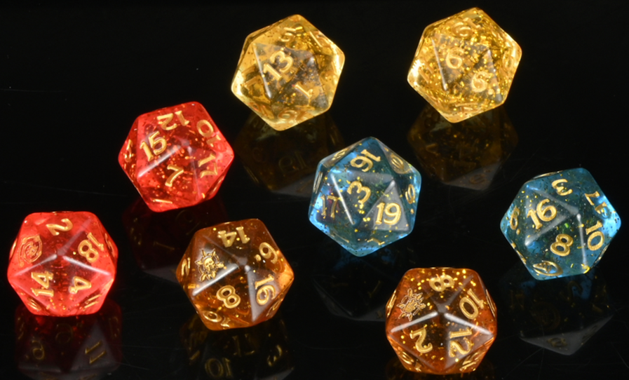 D&D- ONSLAUGHT GOLD TREASURE CHEST OP CHAMPION KIT