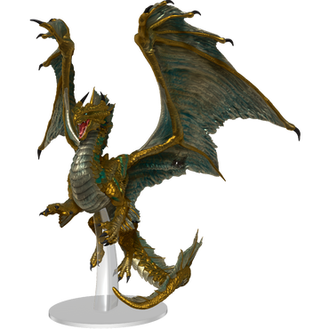D&D Minis- Icons of the realms: Adult Bronze Dragon Premium