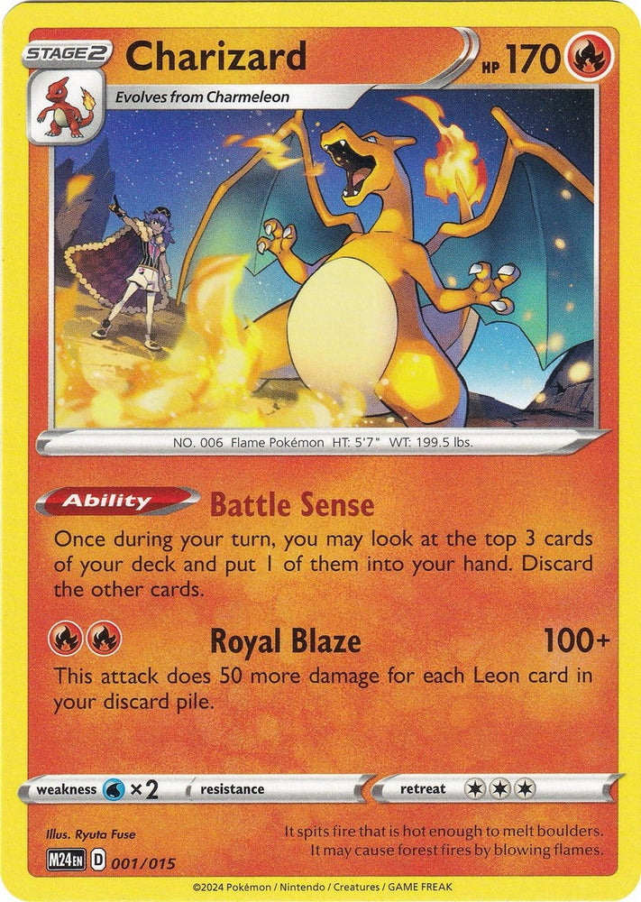 Charizard (001/015) [McDonald's Promos 2024 Collection]