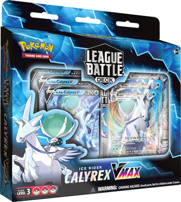Pokemon- Ice Rider Calyrex VMAX League Battle Deck