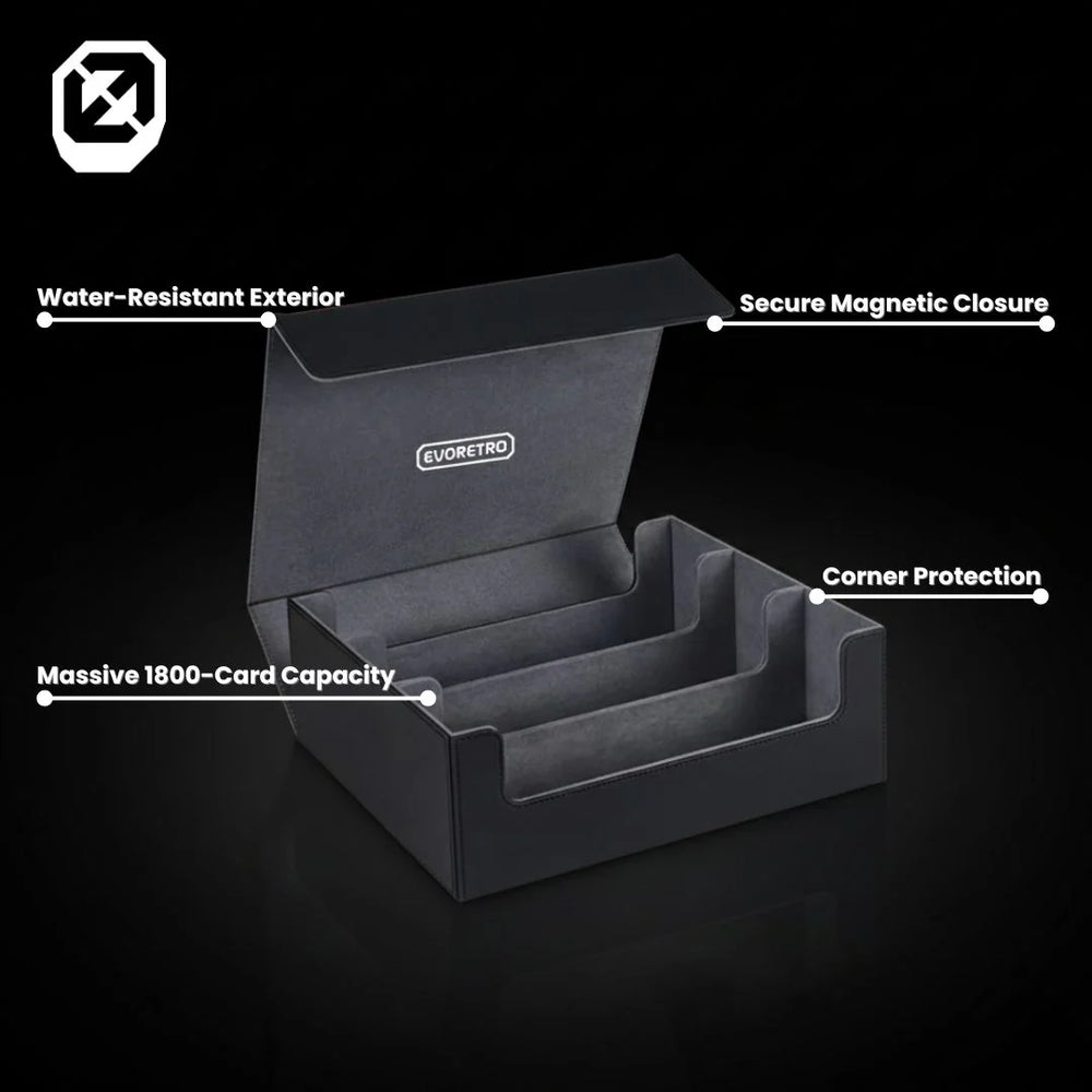 Evoretro- Collector's Choice Bundle Storage: The Ultimate Card Crate