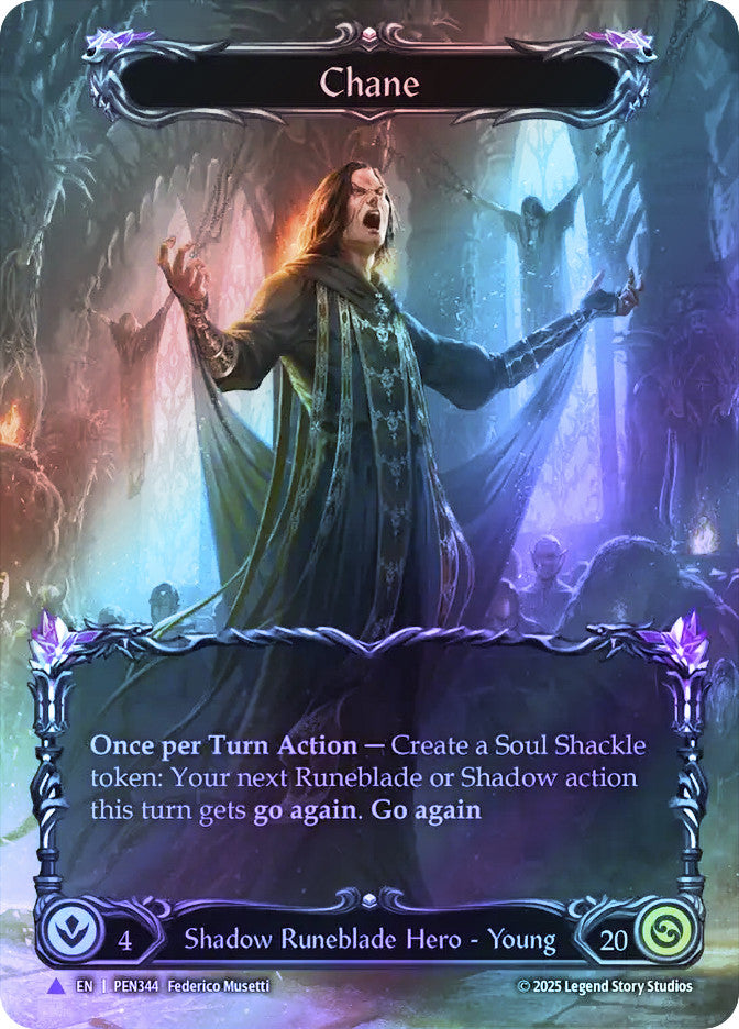 Chane (Marvel) [PEN344] (Compendium of Rathe)  Cold Foil