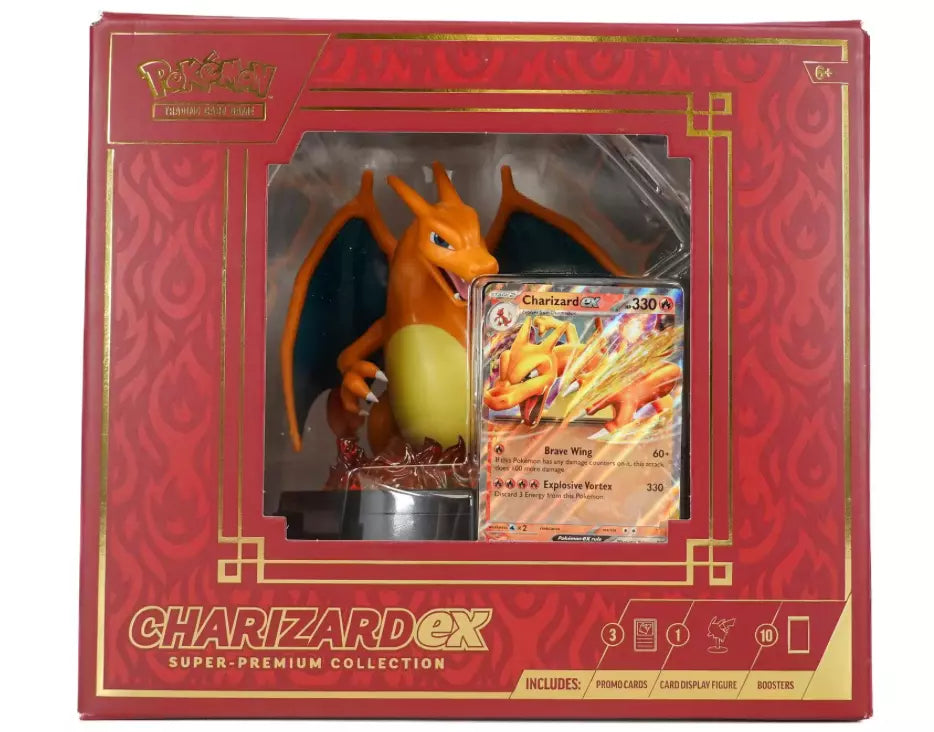 POKEMON- CHARIZARD EX SUPER-PREMIUM COLLECTION