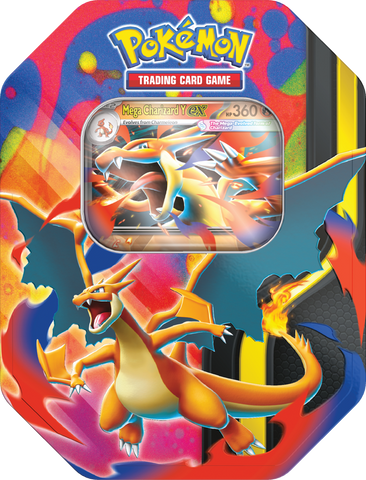 POKEMON- MEGA CHARIZARD TIN