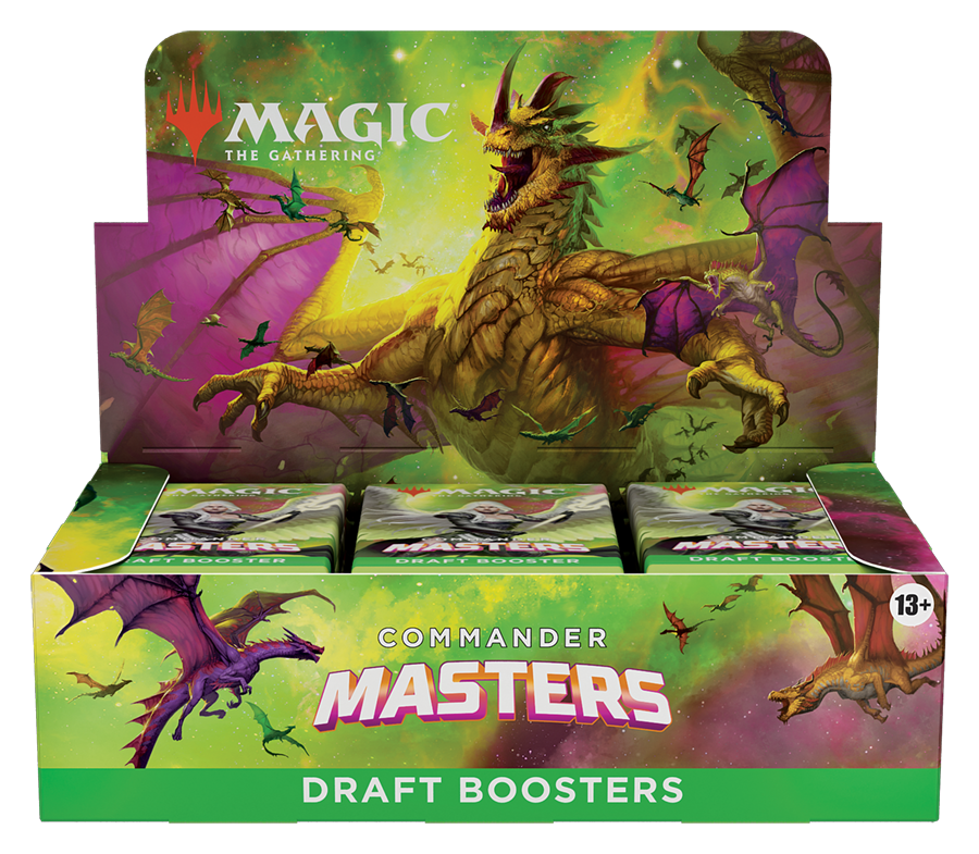 MTG- COMMANDER MASTERS DRAFT BOOSTER box