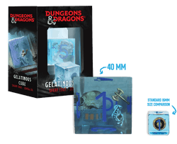 Dice- JUMBO D&D GELATINOUS CUBE D6 Figure Dice