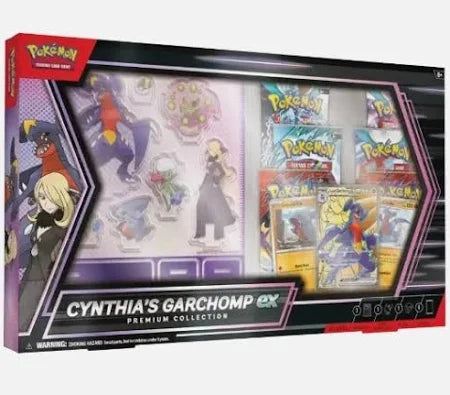 Pokemon- Cynthia's Garchomp EX Premium Collection