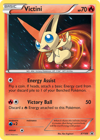 Victini (XY189) [XY: Black Star Promos]