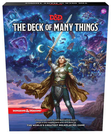D&D Dungeons & Dragons 5th:  The deck of many things