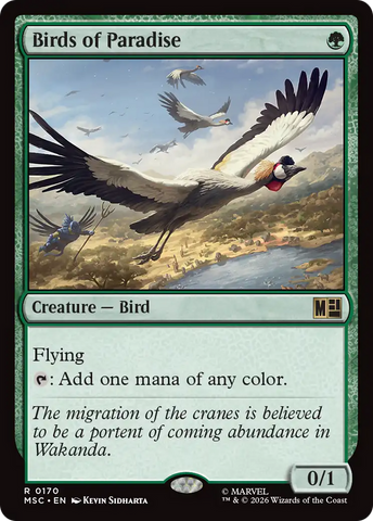 Birds of Paradise [Marvel Super Heroes Commander]