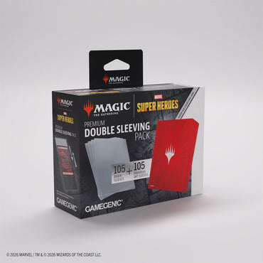 Sleeves: Magic: The Gathering-Marvel Super Heroes: Double Sleeve- Assorted