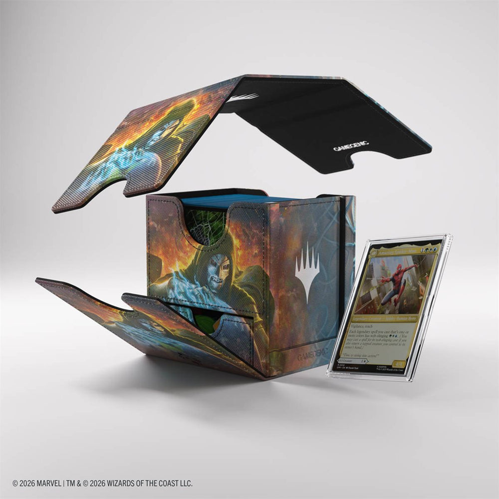 Gamegenic- Deck Box: Magic: The Gathering: Marvel Super Heroes: Sidekick Pro XL (100+): Doom Reigns