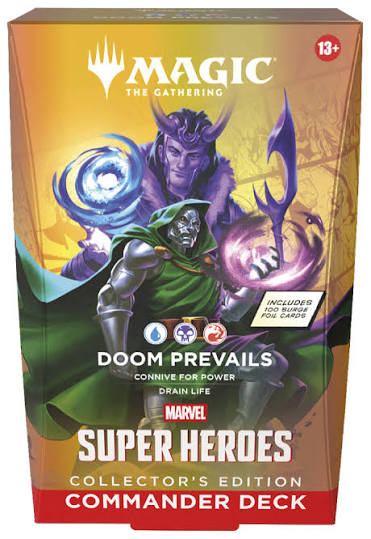 MTG- MARVEL SUPER HEROES COLLECTOR EDT. Commander Decks