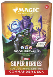MTG- MARVEL SUPER HEROES COLLECTOR EDT. Commander Decks
