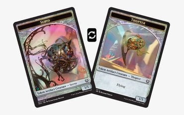 Thopter // Servo Double-Sided Token [League Tokens 2016]