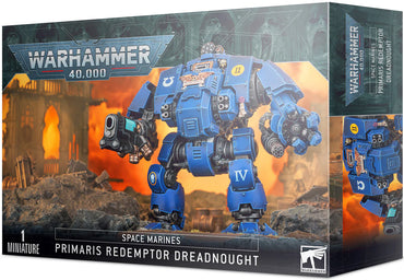 Warhammer- 40K Space Marines Primaris Redemptor Dreadnought