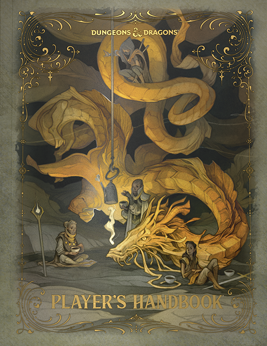 D&D- 2024 PLAYER'S HANDBOOK  HOBBY COVER (Release-09/17/2024)