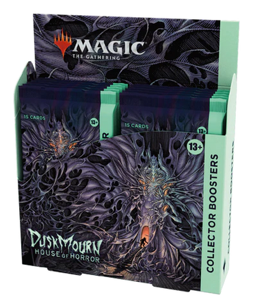 MTG- Duskmourn: House of Horror - COLLECTOR Booster Box (Pre-Order 09/27/2024)