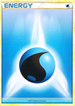 Water Energy (2010 Unnumbered HGSS Style) [League & Championship Cards]