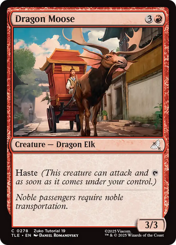 Dragon Moose (0278) [Avatar: The Last Airbender: Eternal-Legal]