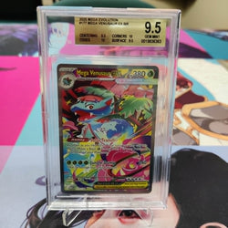 Graded- 2025 Mega Evolution Mega Venusaur EX 9.5 Gem Mint Beckett