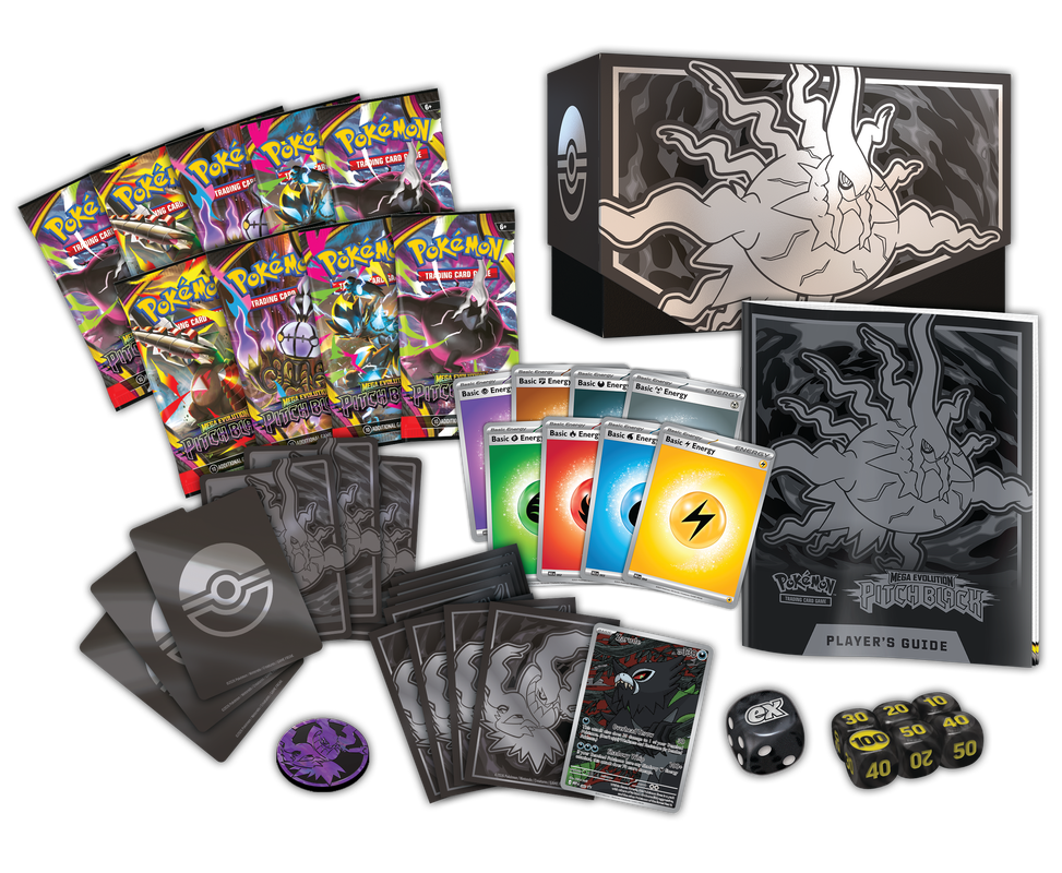 POKEMON- PITCH BLACK ELITE TRAINER Box