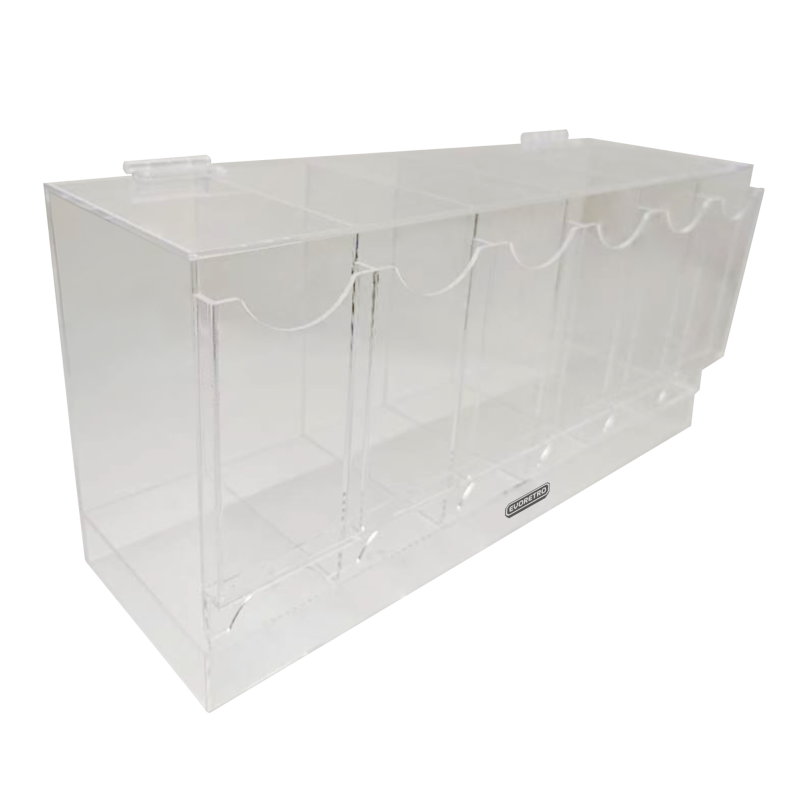 EVORETRO Card Dispenser Pokémon Booster Pack 6-Slot Acrylic Display Dispenser