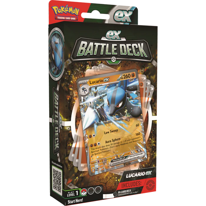 Pokemon- ex Battle Deck - Lucario