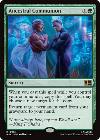 Ancestral Communion [Marvel Super Heroes Commander]