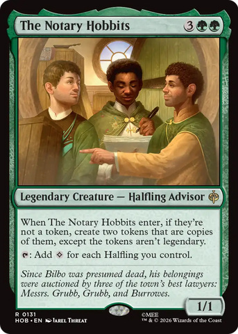 The Notary Hobbits [The Hobbit]