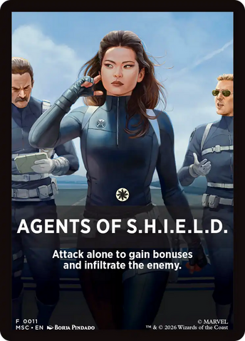 Agents of S.H.I.E.L.D. Theme Card [Marvel Super Heroes Commander]