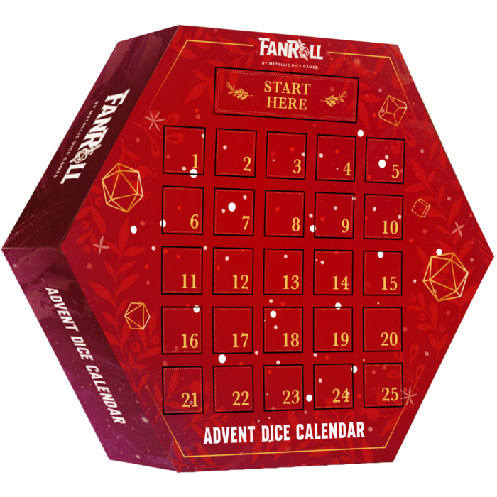 Dice-  ADVENT DICE CALENDAR by FanRoll